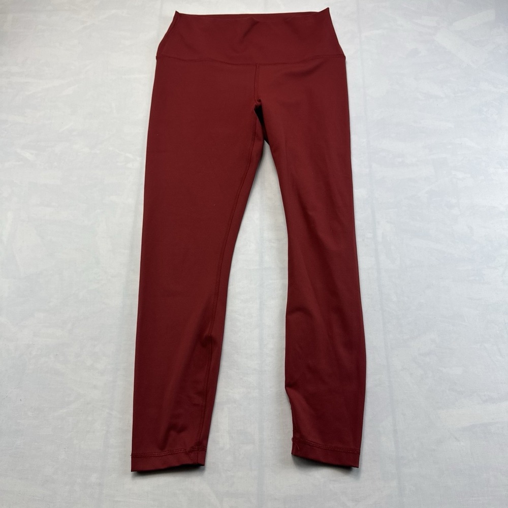 90 Degree by Reflex Red High Rise Leggings Women's Size Large Activewear